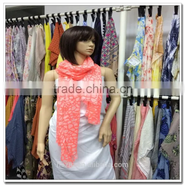 Viscose Printed Scarf Rayon Scarf Wholesale China Supplier / 90*180 photo-6