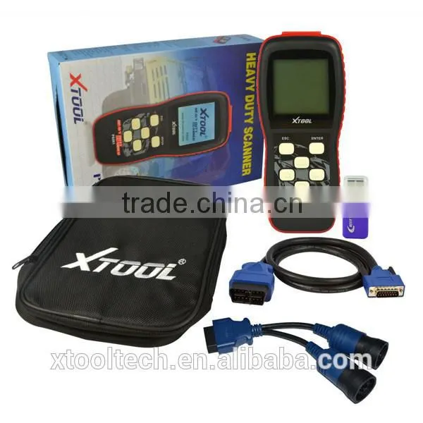 2015 Newest PS201 Truck Code Reader OBD2 Auto Scanner for Heavy Duty Diesel Vehicles With 6/9 Pin