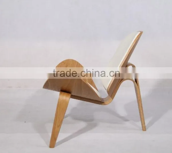 Replica CH07 Plywood Hans Wegner Shell Chair photo-2
