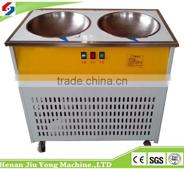 New Style Low Cost Single Flat Pan Fried Ice Cream Machine photo-6