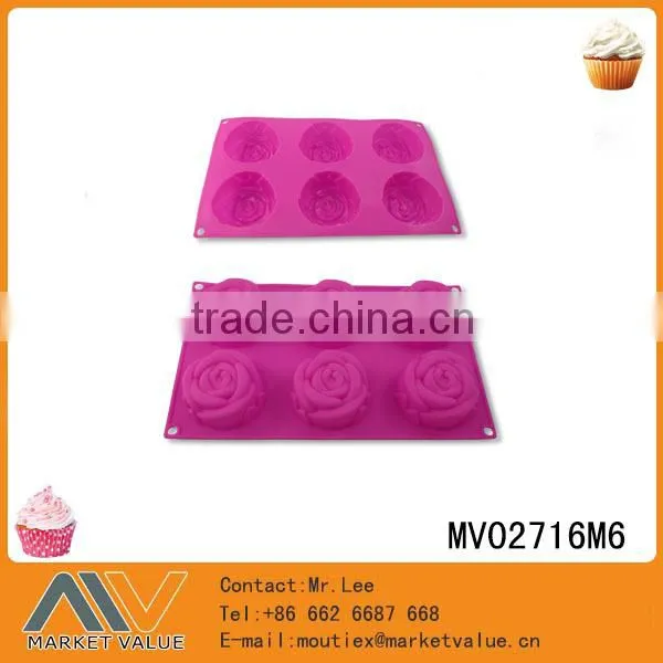 MULTI SHAPE HEART CAKE MOLE MOULD SILICONE HIGH HOT CAKE TOOLS photo-4