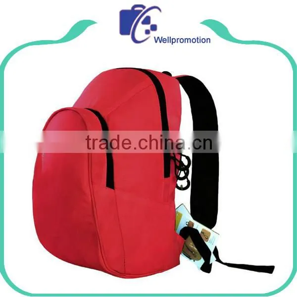 Simple Style Canvas School Backpack for Teenagers photo-3