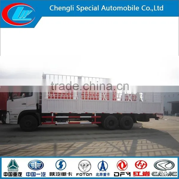 DF Cargo Lorry 160hp Van Lorry Cargo 10ton Van Dongfeng Cargo Lorry Heavy Duty Cargo Dry Van Truck Cargo Truck 6X4 photo-3