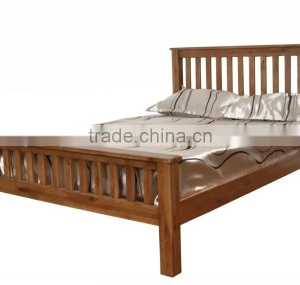 Rustic Range Solid Oak 4'6" Double Bed photo-3