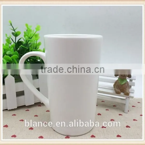 Ceramic Matte 20 Oz Coffee Mug White Customized Coffee Cup photo-3