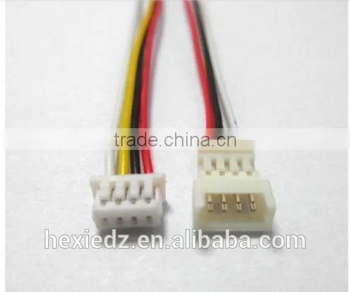 Micro JST 1.25 4-Pin Male&Female Connector Plug With Wires Cables photo-6