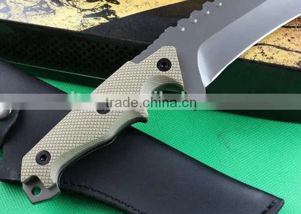 OEM Full Tang Structure Combat Knife With G10 photo-2