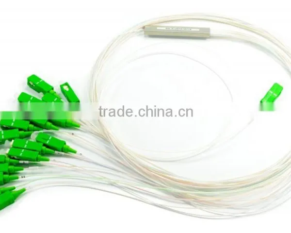 1X16 SC/APC Stainless Steel Tube Type 0.9mm Fiber Optic PLC Splitter photo-5