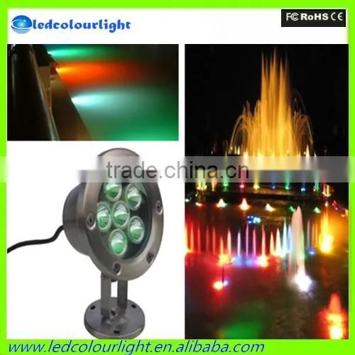 Super Waterproof DMX Fountain Light 12v/24v IP68 Dmx Rgb 9w 18w 27w Led Underwater Light photo-4