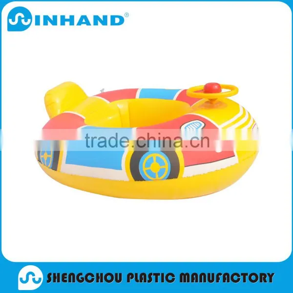 Custom inflatable car shape ridden on toy rider for child, Inflatable car