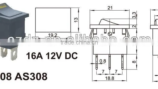 Chzjcz/household Electric Switch,rocker Switch for Electrical Products With Certificate photo-5
