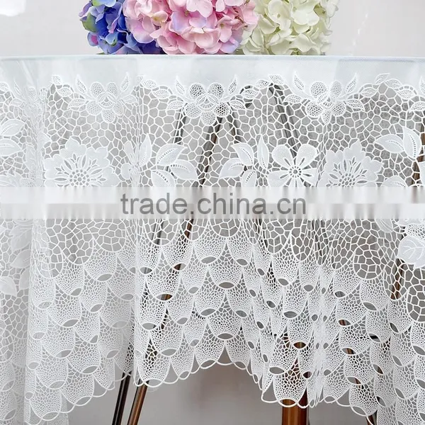 CROCHET PVC TABLECLOTH-ZT-367 137*137cm photo-4