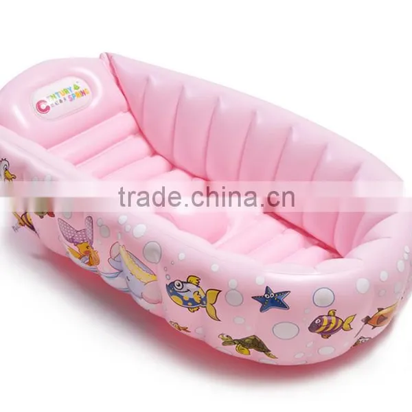 PVC Inflatable Baby Bathtub/ Folding Baby Bathtub photo-3