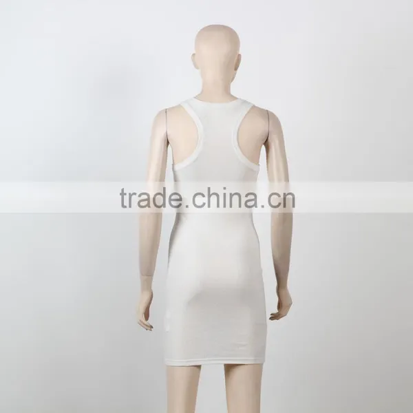African Floral Dress Custom Design Women Sleeveless Printed Bodycon Dress photo-2