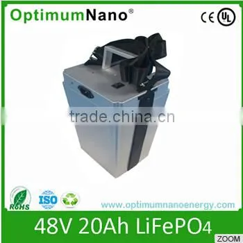 Rechargeable 48V 20AH Lifepo4 Battery Pack for E-vehicle photo-2