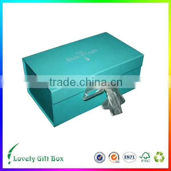 Luxury Novel Custom Logo Wedding Dress Folding Box photo-2