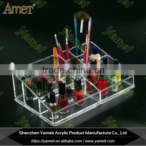 Screen Printing Logo Clean Acrylic Cosmetic Display Manufacturer photo-3