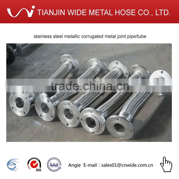Stainless Steel Metallic Corrugated Metal Joint Pipe/tube