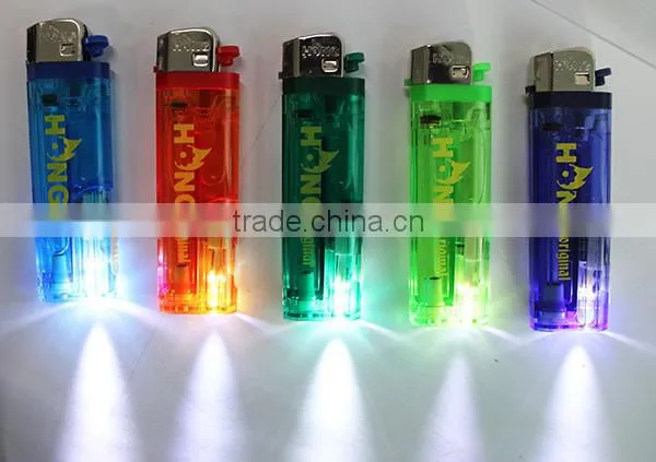 Cheaper Manufacturer Flint Led Refillable Lighter,flint Lighter,led Lighter, Electronic Lighter
