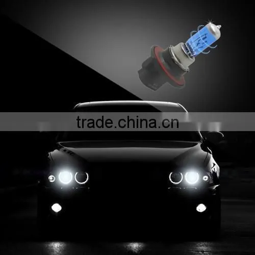 H13 Halogen Headlight Car Headlight Bulb Lamp 60/55W Super White Vehicle Light Source 5000K 2Pcs photo-2