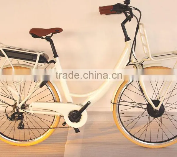 700CC Retro e Bike 36V 250W With Front Carrier ( HJ-C351) photo-2