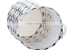 Bathroom Cheap Waterproof Dirty Clothes Polyester Drawstring Laundry Basket photo-3