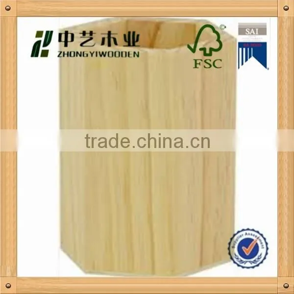 Hot Selling FSC Rectangle Magnetic Fancy Kids Wooden Pen Holder for Wholesale photo-5