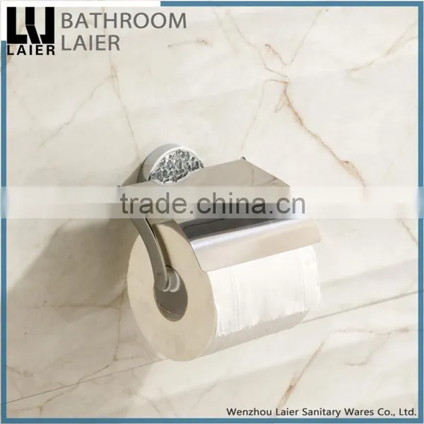 60933 China Supplier Hot Sale High Quality Modern Zinc Bathroom Accessories Toilet Paper Holder photo-2