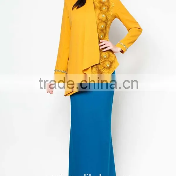 Beaded Sunflower New Model Design Fashional Women Muslim Dress photo-5