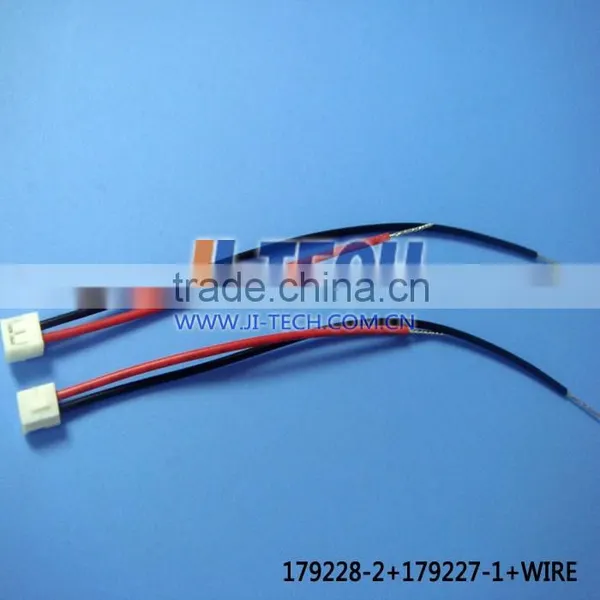 Wire Harness AMP Connector 179228-2+179227-1+wire Harness Housing+terminal+wire Harness & Cable Manufacturer