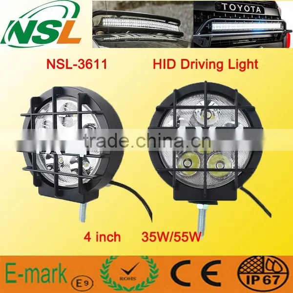 Top Quality 4'' Inch Round off Road HID Driving Lights, Car HID Work Light, HID Working Light for Trucks