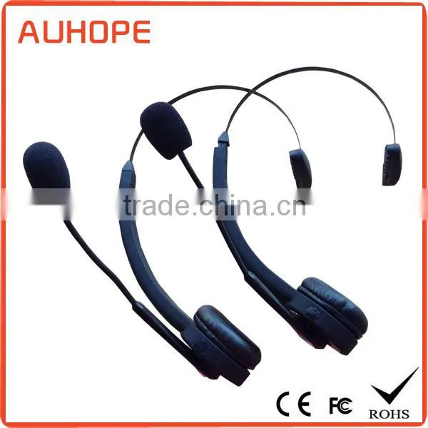NFC Function Multi-point 5 Hours Talk Time Swivel Boom Microphone Single Side Headband Wireless Bluetooth Headset photo-3