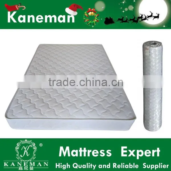 Factory Wholesale OEM King Size Rolled Spring Mattress in a Box photo-4