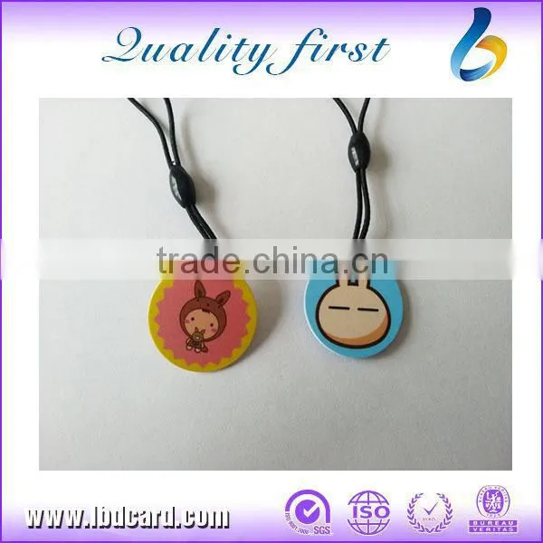 Shenzhen Factory Printed RFID Mini Keychain Card photo-6