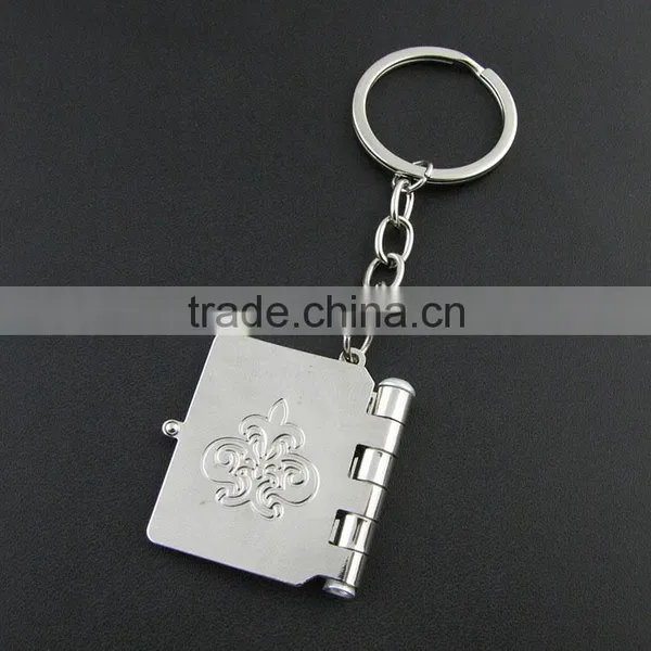 Engraved Silver Picture Frame Keychain photo-4