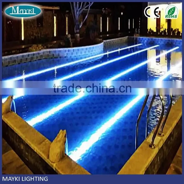 Color Changing 2.5mm Side Glowing Fiber Optic Rope Light for Swimming Pool Lighting photo-5