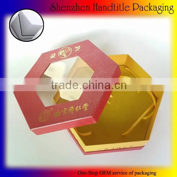 Creative Hexagon Paper Rigid Box photo-2