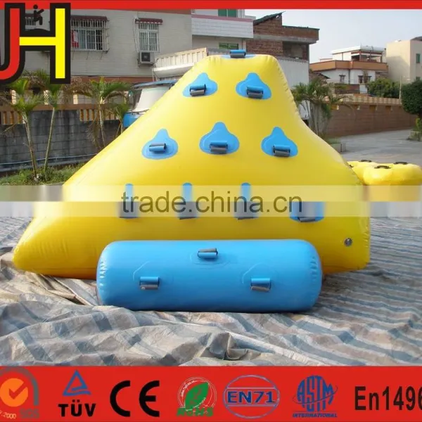 0.9mm PVC Tarpaulin Floating Inflatable Water Iceberg For Sale photo-6