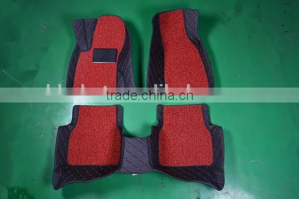 China Supplier Wire Coil 3pcs, 5pcs Full Set PVC Car Mat Fit All Weather Car Floor Mat photo-3