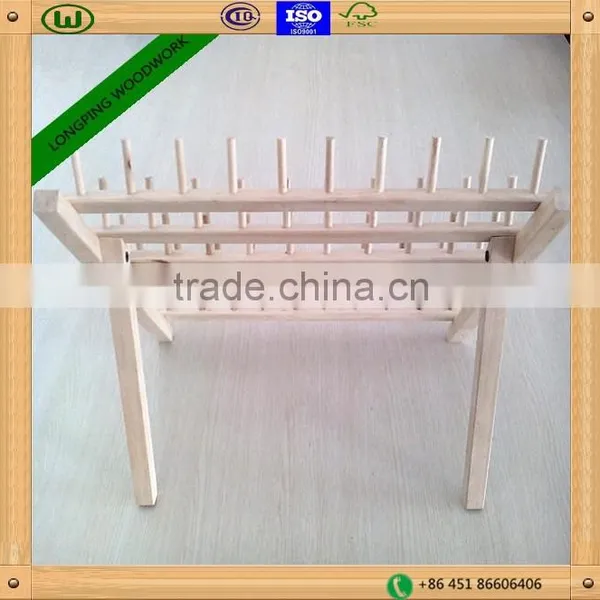 China Supplier Sewing Wooden Thread Rack photo-2