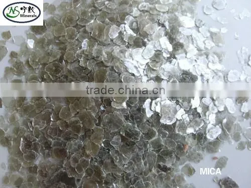 Factory Price Mineral Muscovite Mica Flakes photo-4