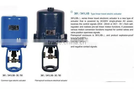 Best Quality !!! 381LSB Series Linear Travel Electric Actuator With the Factory Price