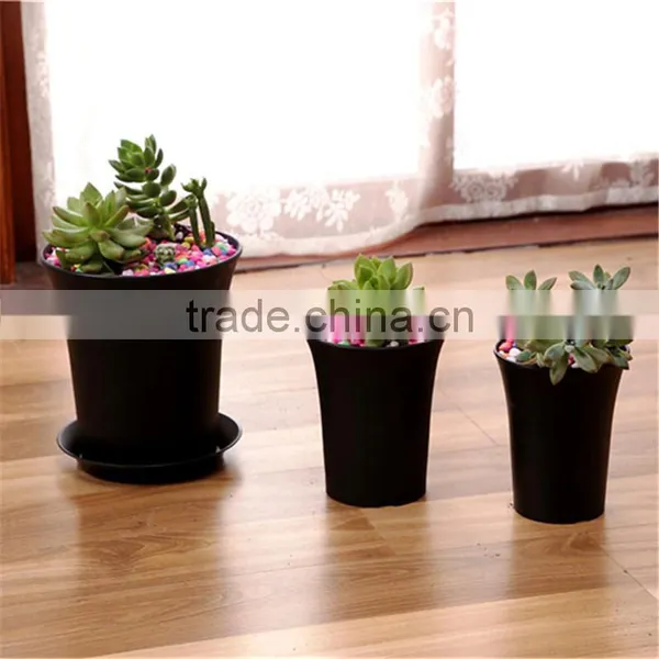 Small Flower Pot Gardening Mini Plastic Pots Round Flower Bonsai Planter Nursery Pots photo-4