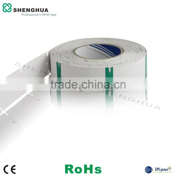 RFID Ticket UHF RFID Tag Paper Ticket Alien H3 Copper Paper Hang Tags for RFID System Ticket
