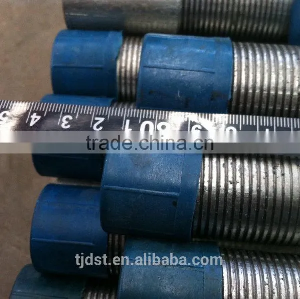 NPT/BSP Threaded Steel Pipe/galvanized Threaded Pipe photo-2