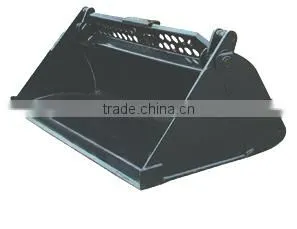 4 in 1 Bucket for Skid Steer Loader, Bohcat Bucket, Combination Bucket, Skid Steer Loader Attachments photo-2