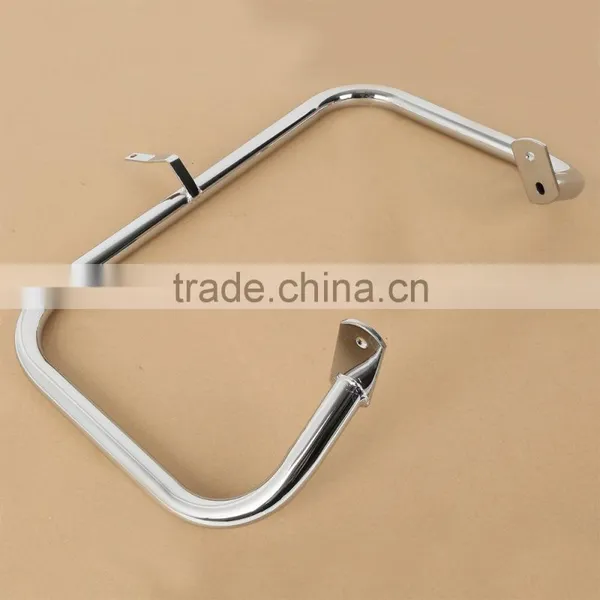 Chrome Highway Engine Guard Crash Bar For Honda VLX400 Steed 400 Shadow VT400 photo-4