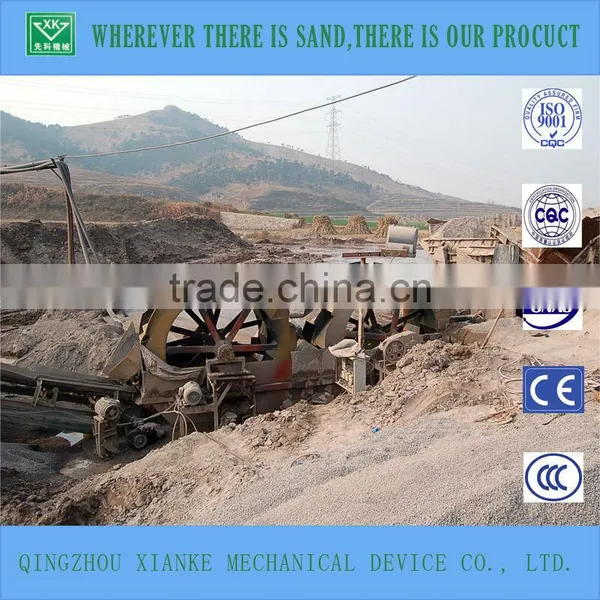400t/h River Sand Wheel Bucket Washing Machinery Sales photo-4