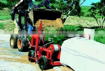 White/black Plastic Silage Tube Cover , Silo Bag photo-4