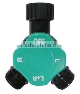 2-Way Dial Switch Garden Hose Connector photo-2